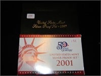 1997, 2001 Silver Proof Sets