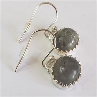$100 Silver Gemstone Earrings