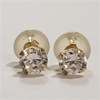 $160 14K  CZ Earrings