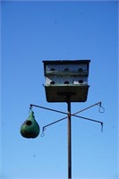 Martin Bird House and Pole