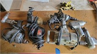 Assorted power and air tools