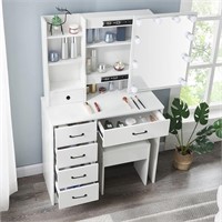 $210 Vanity Set with Mirror and Light