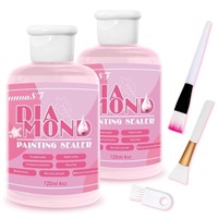 unuaST Diamond Painting Sealer Kit-2-pack 8OZ,