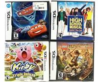 4 jeux NINTENDO DS/3DS, carte mémoire 16MB et +