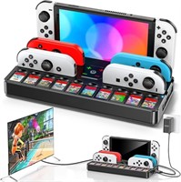 Tokluck Switch TV Docking Station with Joy con Cha