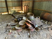 Scrap Iron Pile in Upper Shed