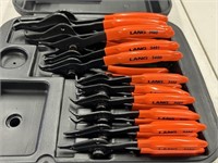 Lang Tools 12 Pc Combo Snap Ring Plyer