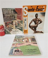 1953 Home Maintenance & 1954 Santé et Force Revue