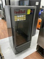True 'Red Bull' Glass Door Refrigerated Display