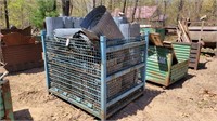 Metal Cage with Galvanized Tin