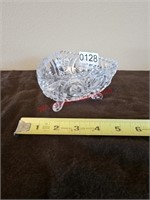 Crystal Footed Dish (dining room)