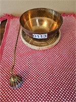 Bowl and Candle Snuffer (dining room)
