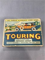 Vintage touring automobile card game parker