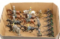 Britains Mounted miniature civil war toy Soldiers
