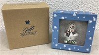 Let it Snow Christmas Ornament in Box