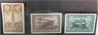 Canada 257-262, MH, CV $163 (CV from Unitrade