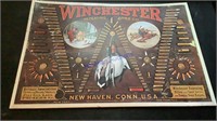 Winchester Ammo tin sign