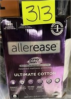 twin allerease zippered mattress protector
