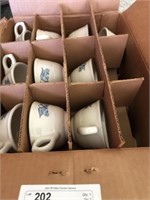 36 Syracuse Coffee Cups with Eagle Decoration