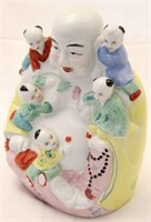 Colorful porcelain Buddha