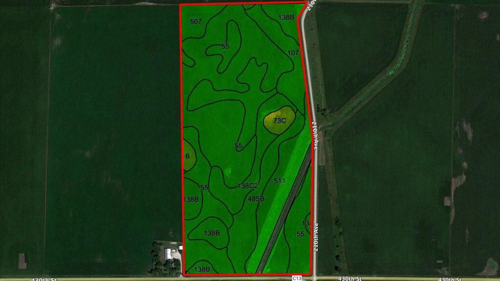 Tract 2-74.88 Acres in Buena Vista County, Iowa
