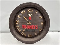 Original TOOHEYS DRAUGHT Pub Hotel Clock Working