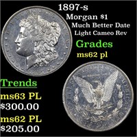 1897-s Morgan $1 Grades Select Unc PL