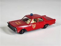 VINTAGE MATCHBOX NO. 59 FORD GALAXIE FIRE CHIEF