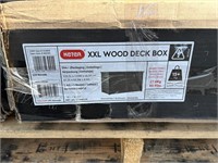 Keter XXL 230gal brown deck box