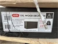Keter XXL 230gal brown deck box