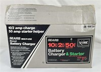Sears Multi-use Battery Charger In Box