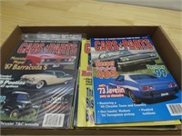 Cars & parts magazines.