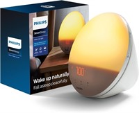 (N) Philips Wake-Up Light Coloured Sunrise Simulat