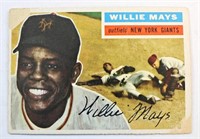 1956 TOPPS #130 WILLIE MAYS