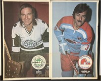 1973-74 OPC Wha Posters #1 & #2