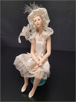 Porcelin Woman figure