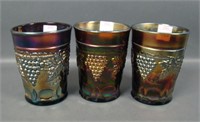 Three N'Wood Purple G&C Tumblers