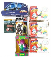G.I. Joe, Knight Rider & Sonic The Hedgehog Toys