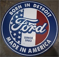 Ford Motor Company Vintage Style Sign
