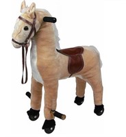 *NEW*$110 Plush Walking Horse with Wheels