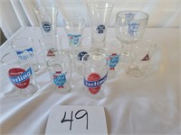 12 Beer Glasses