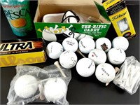18 balles de golf neuves et usagées, Ceramic Caddy