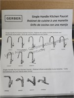 Gerber single handle kitchen faucet