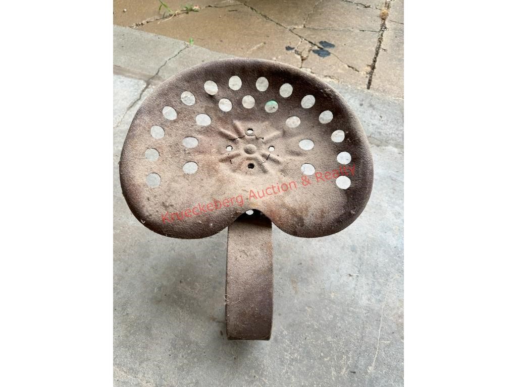 Antique Tractor Seat