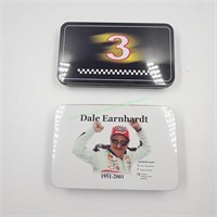 Two Dale Earnhardt Folding Knives in Tins