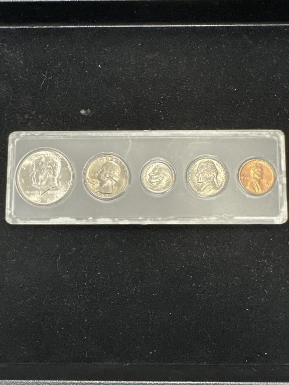 1965 Type Set, 5 coins, 40% Half Dollar