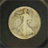 US Coins 1917 Walking Liberty Half Dollar, circula