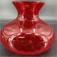 Beautiful Antique Ruby Lamp Shade Uv Reactive