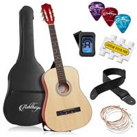 Ashthorpe 38-inch Beginner Acoustic Guitar Package