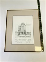 Merchants Bank Building framed wall art